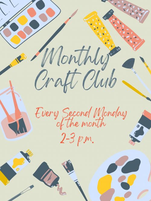 Monthly Crafting Club!